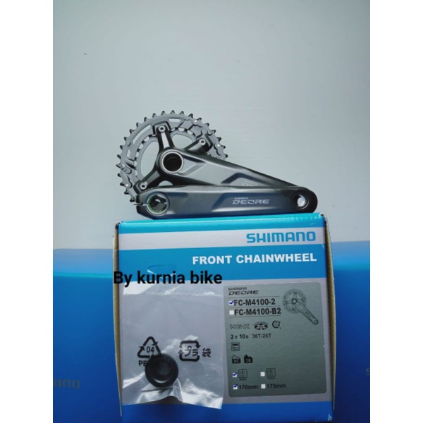 crank shimano deore double m4100