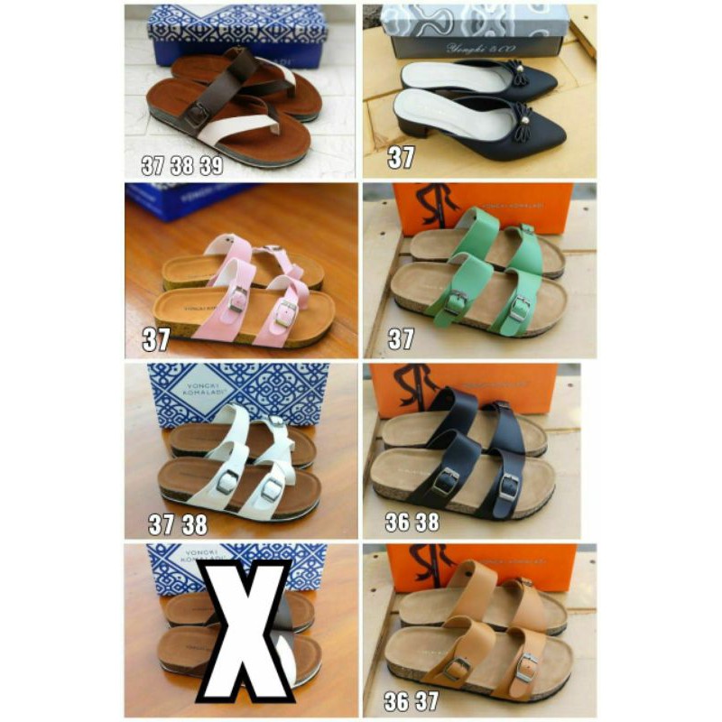 Sandal wanita yongki komaladi brand matahari