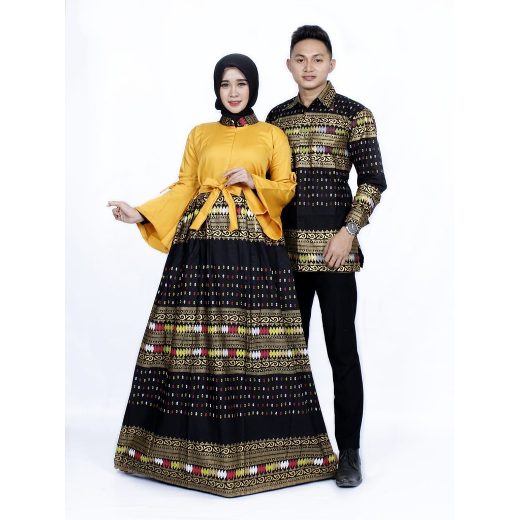 GROSIR BATIK GAMIS COUPLE PRADA