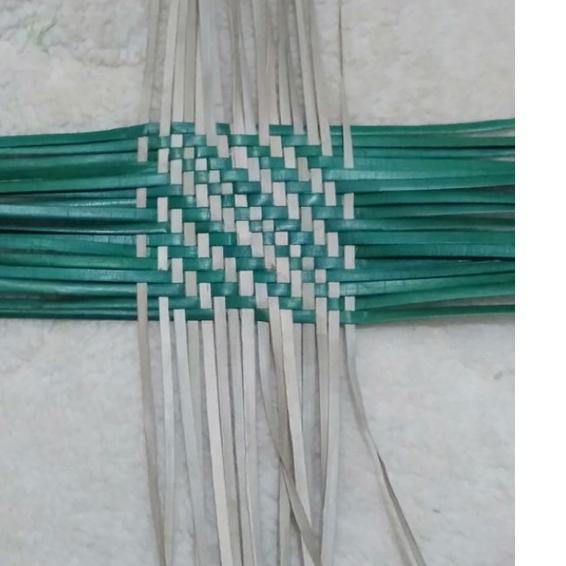

✨MEGA ⚡ALE✨ bahan kerajinan tangan anyaman pandan ISI 100 HELAI produck terlaris