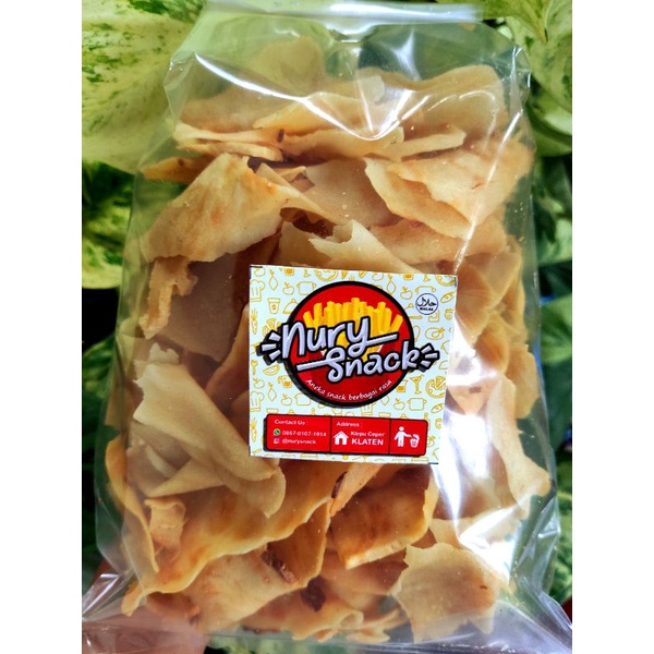 

keripik bawang atos atos renyah gurih