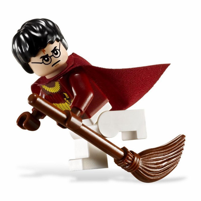 1pc Mainan Puzzle Balok Bangunan Minifigures Harry Potter Untuk Anak Laki-Laki / Perempuan