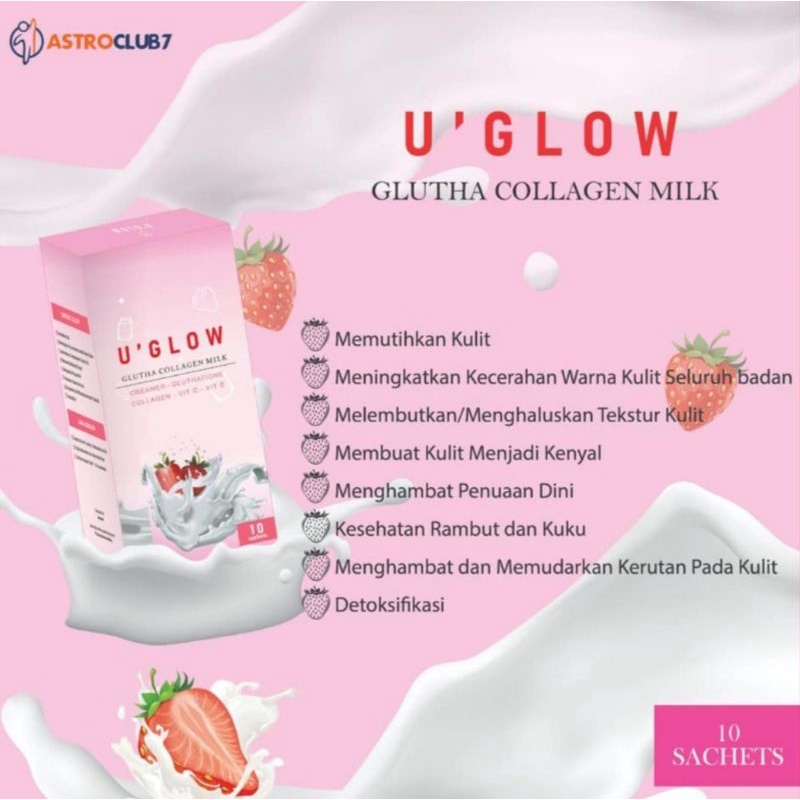 

U'GLOW GLUTA COLLAGEN MILK