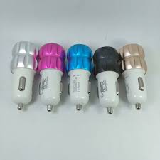 Batok Kepala Saver Leopard 082 Car Charger 2Port USB Charger Mobil