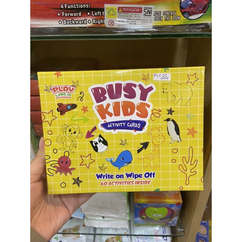 PLAYLABS BUSY KIDS ACTIVITY CARDS - MAINAN EDUKASI