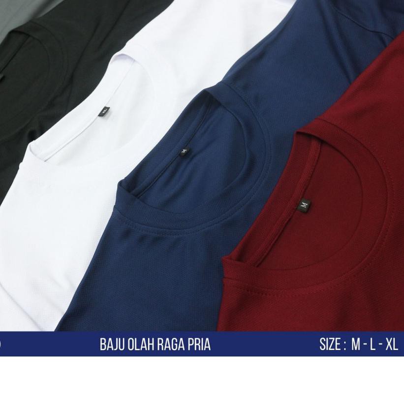 ➶ Kaos Dry Fit Pria ❇