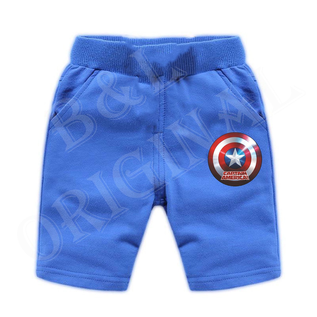 BS/COD/CELANA PENDEK CAPTAIN ANAK ANAK 1-7 TAHUN//REALPIC//GOOD QUALITY