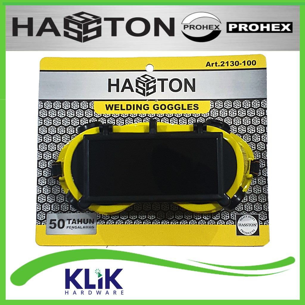 Hasston Prohex Kaca Mata Las Buka Tutup Kacamata Welding Goggles 2130-100