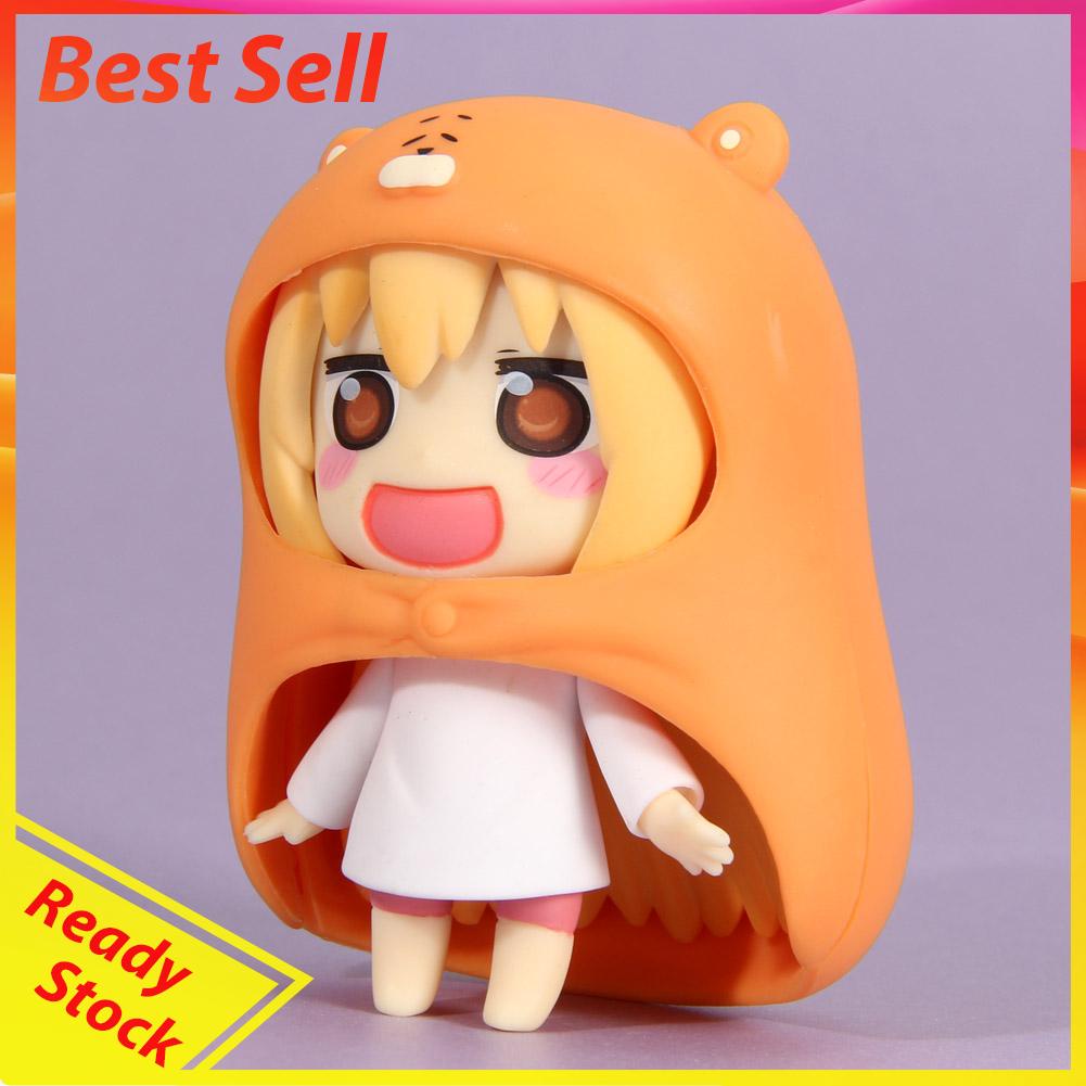 Action Figure Anime Himouto Umaru-Chan Doma Umaru 10cm / 4 &quot;Nendoroid Bahan Pvc