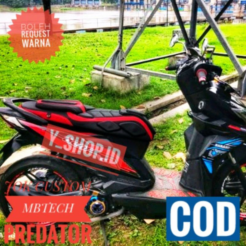 Sarung Cover Kulit Jok Modifikasi Motor Beat F1 Beat Karbu Old Aksesoris Motor