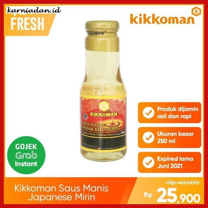 

gnidderdsaus- kikkoman saus manis halal japanese rice vinegar seasoning sauce -asliiiiii.