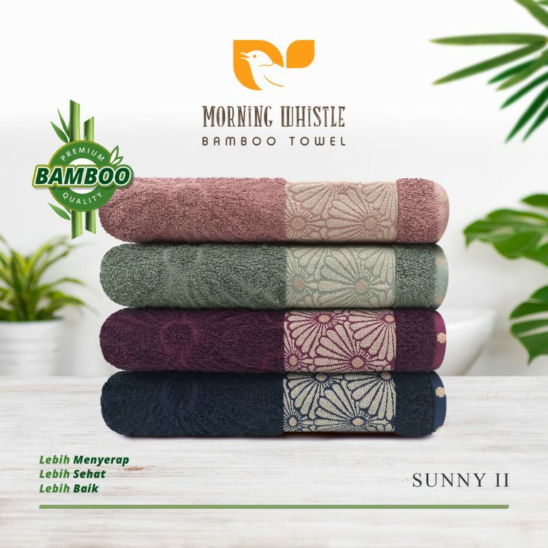 Handuk Mandi Dewasa Tery Palmer Morning Whistle Bambo Sunny