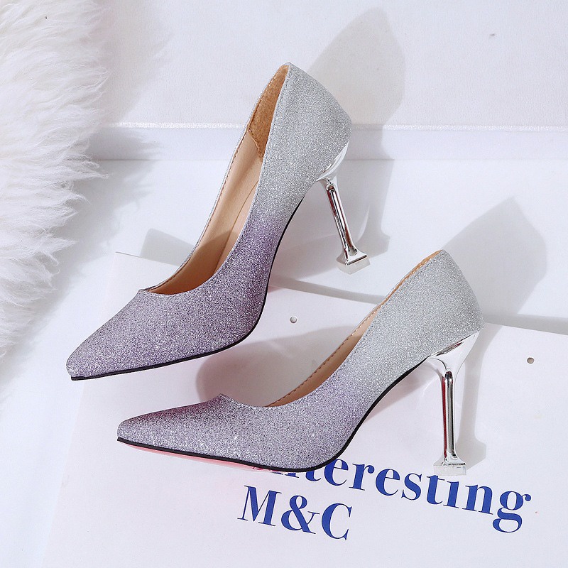 Sepatu High Heels Cewek Sepatu Kerja Hak Tinggi  Wanita Import Spatu Pesta Perempuan Formal SH-014