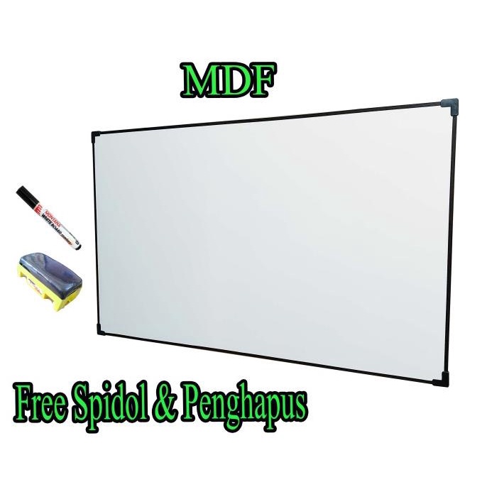 

Office & Stationery | Alat Tulis | Papan Tulis 60 X 100 Cm Whiteboard Magnet Dan Non Magnet | Best Seller