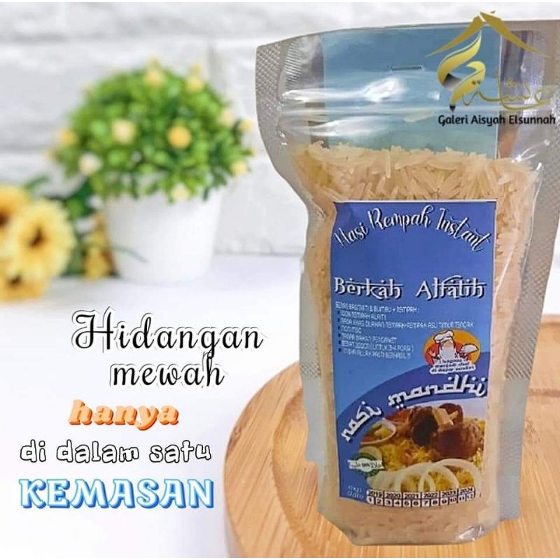 

Nasi Mandhi Instant 200gr | Beras Basmati Sehat