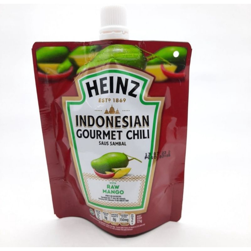 

Heinz sambal Indonesia 125gr