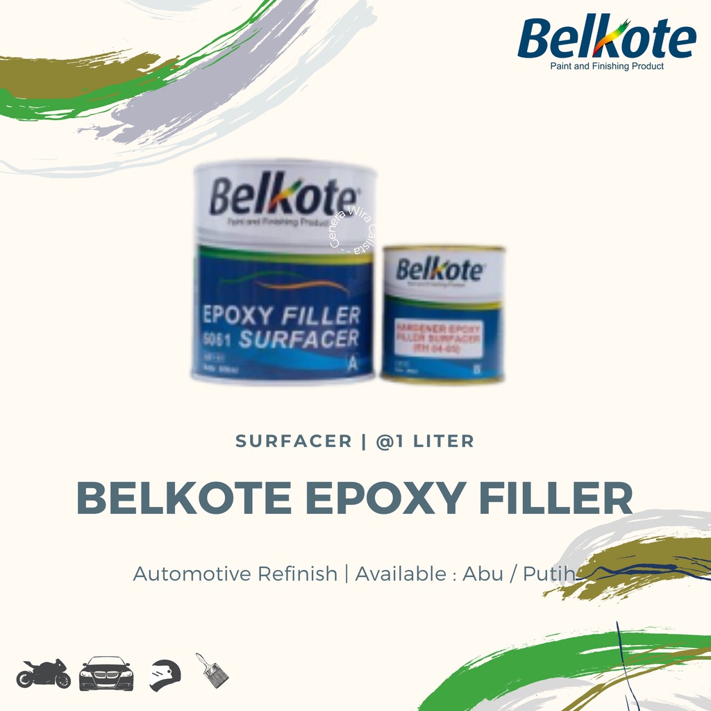 Belkote Epoxy Filler Surfacer (1L set)