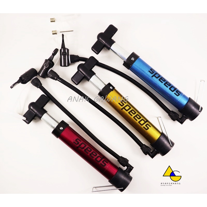 Pompa Angin Mini Multifungsi By Speeds Original Pompa Bola Anakgawang