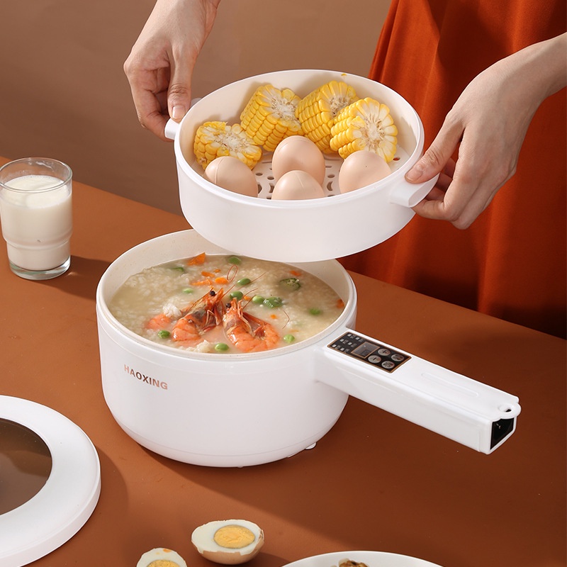 AKN88 - Smart Ceramic Electric Pan 2 Layers 700W - Panci Ceramic Elektrik