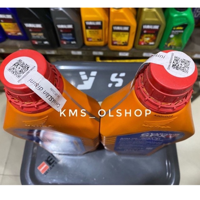 Oli AHM SPX1 SPX 1 10W-30 1000ml Pelumas mesin AHM Oil motor Honda 1 Liter original