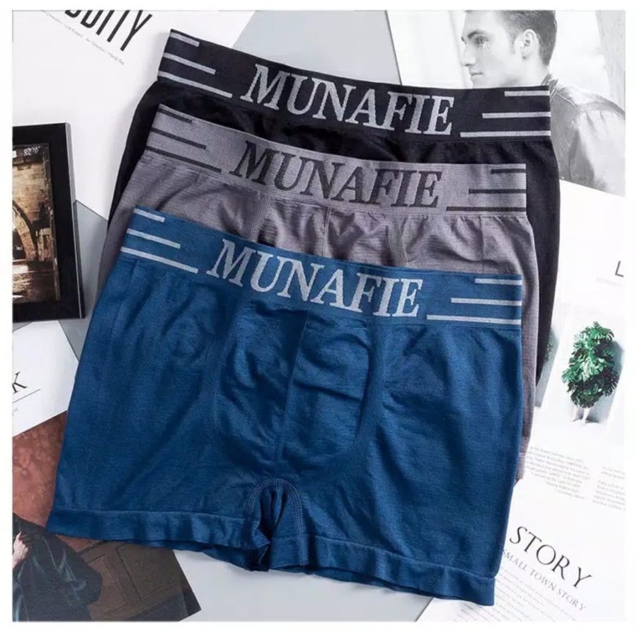 MUNAFIE UNDERWEAR MAN BOXER CD CELANA DALAM PRIA