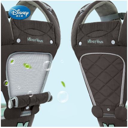 Hipseat Carrier Disney MICKEY CYAN &amp; 6D STYLE NEW UPGRADE GENDONGAN HIPSEAT Disney Original