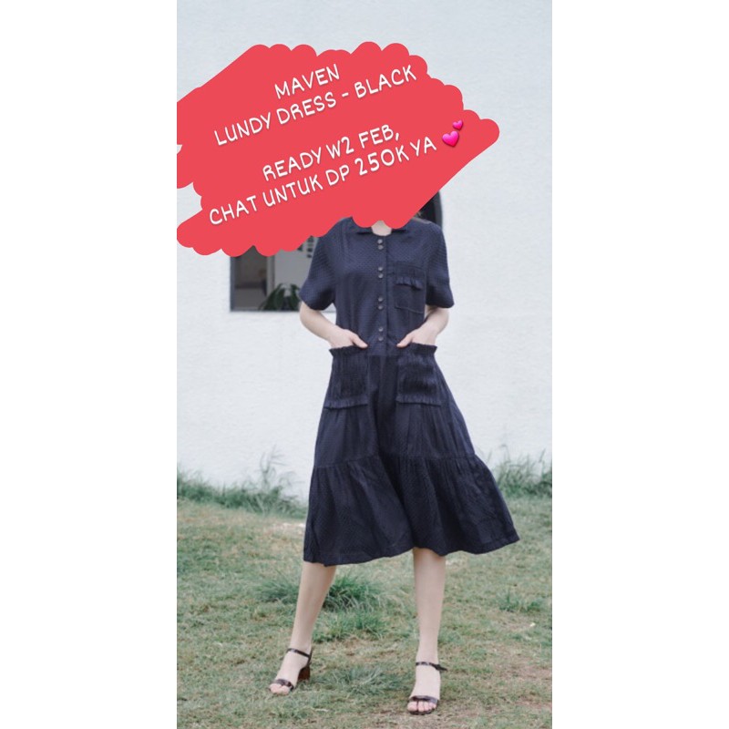 MAVEN Lundy Dress (BLACK)