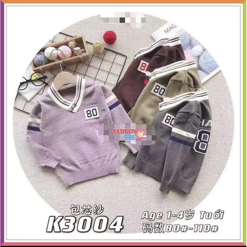 ❤ Fashionbabies ❤ SWEATER IMPORT PREMIUM BOY OBLONG 1-4 TH