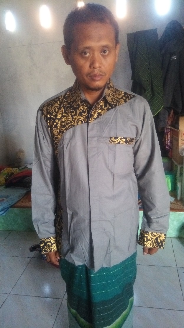 New Arrival Distro Batik Pria Sogan Hrb026 Batikaf Notoarto Batik Ipnu-ippnu Hem Pria Bell