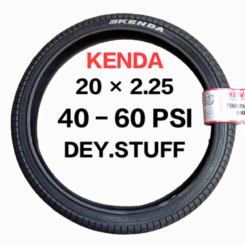 ban luar kenda kontact 20 x 2.25 sepeda bmx