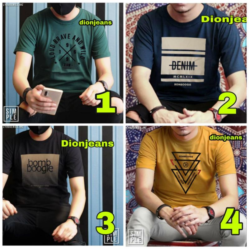 Kaos bomboogie original termurah