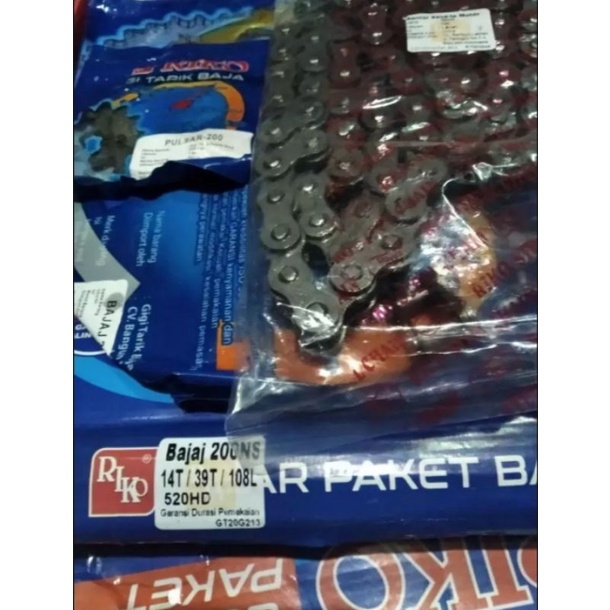 GIR SET RANTE KAWASAKI BAJAJ PULSAR 200NS GEAR PAKET BAJAJ PULSAR 200NS