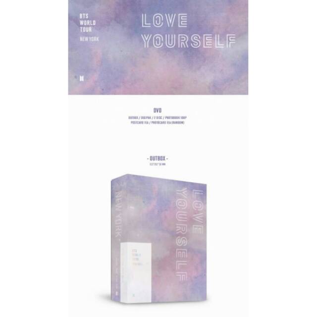 [BTS] PO DVD COPY ORI LY NEW YORK & EUROPE
