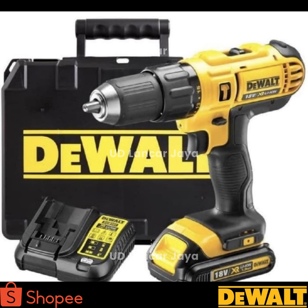 Dewalt Bor Tembok Baterai Cordless Hammer Drill DCD776 DCD776C2