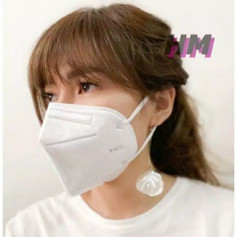 Masker kn95 i-care putih 5ply (PERBOX)