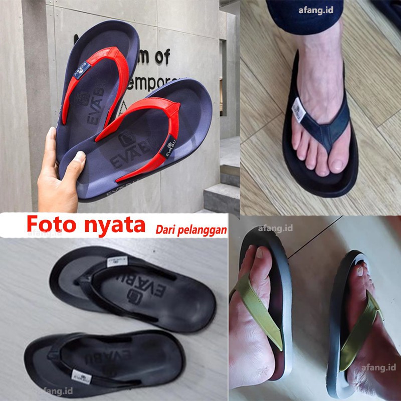 Sandal Jepit Pria Sandal Slide Pria Kasual Sangat Ringan Musim Panas Slide Cowok