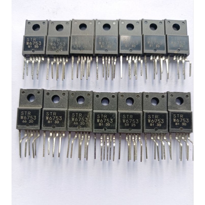 TRANSISTOR MOSFET ,STRW6673, IC REGULATOR TV, ORIGINAL,SESUAI GAMBAR ( KUALITAS BAGUS)