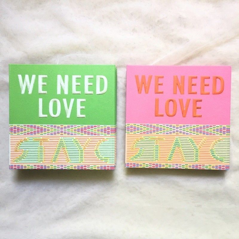 [Ready SEALED] STAYC album WE NEED LOVE