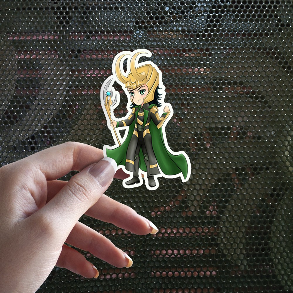 

Sticker Decal Vinyl Tahan Air Loki Chibi