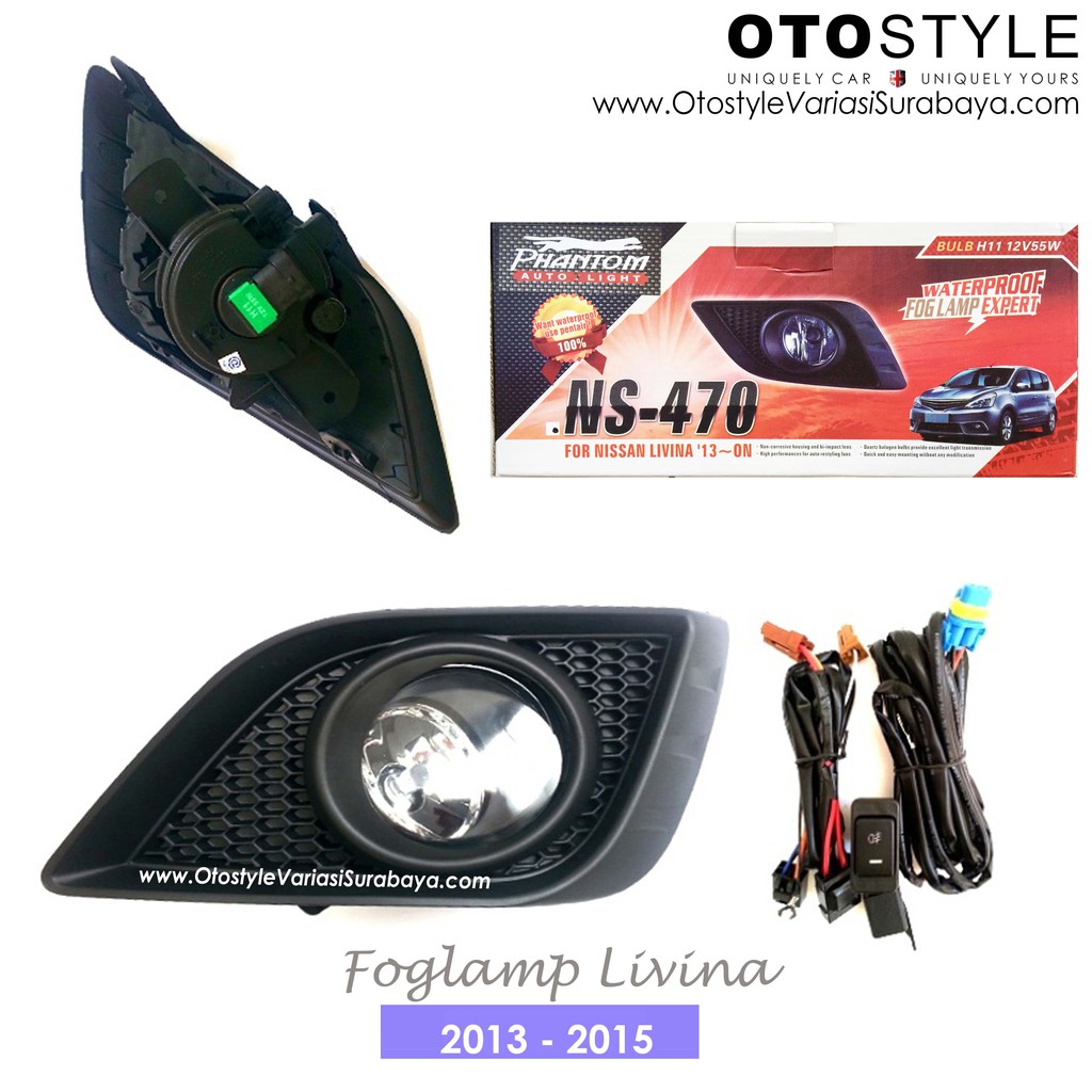 Foglamp / Fog Lamp Nissan Grand Livina 2013-2015 / Foglamp LIVINA
