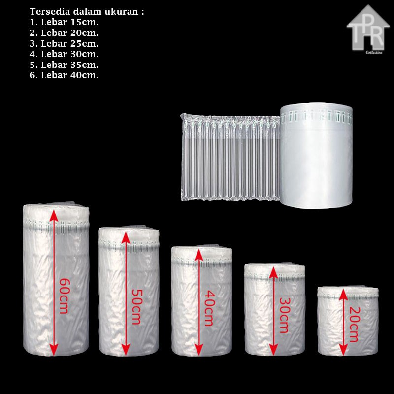 Inflatable Column Cushion / Bubble Kolom Roll, dijual permeter x 30cm.