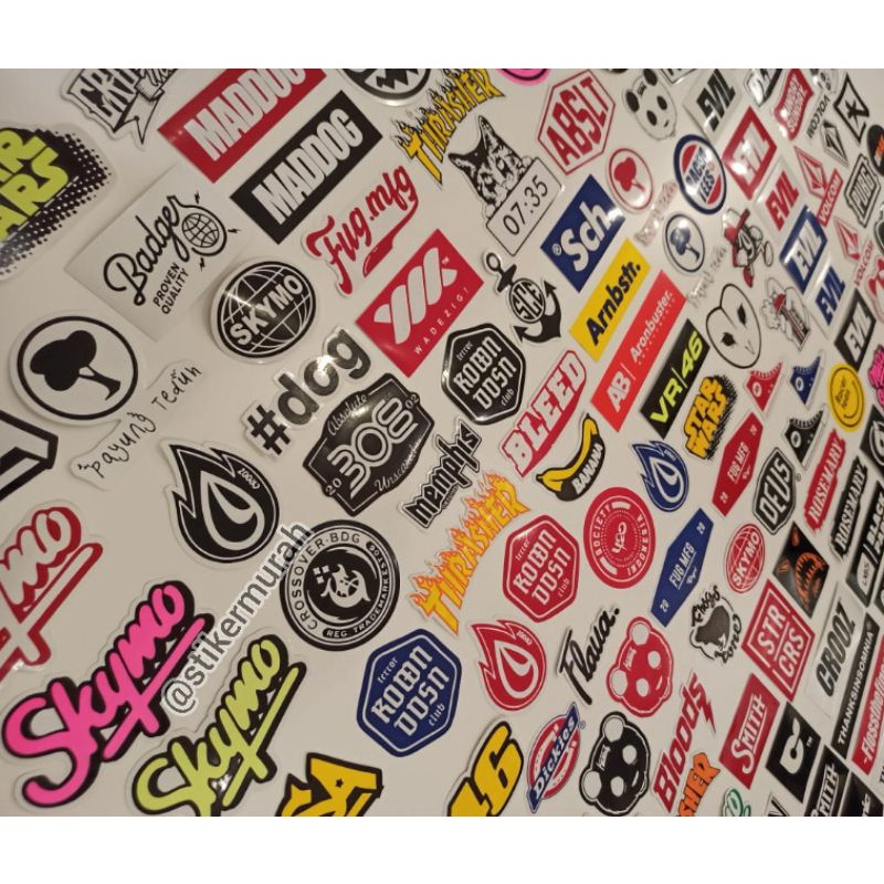 

PAKET ISI 45PCS RANDOM ACAK HYPEBEAST STIKER BRAND LUAR NEGERI DISTRO GRAFTAC