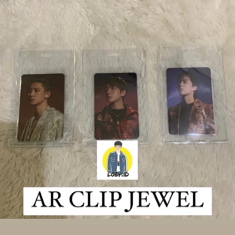 AR CLIP JEWEL PHOTOCARD EXO DFTF READY STOCK