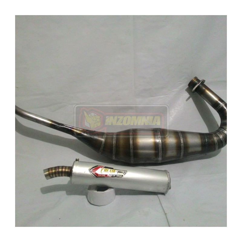 knalpot ninja 2 tak ninja r ninja rr creampy plat fullset