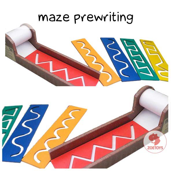 Zoetoys Maze Prewriting | Belajar Menulis | Latihan Tracing | Mainan Edukasi Anak | Magic Line