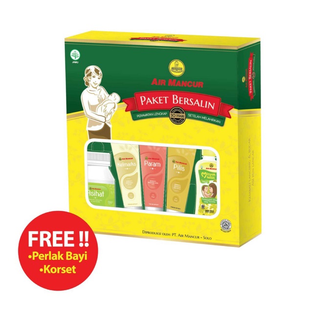 Jamu Pil Paket Bersalin Air Mancur Premium 30 hari