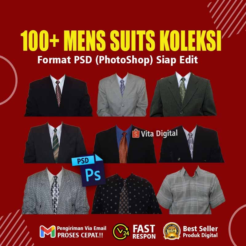 100+ Koleksi Mens Suites Format PSD Siap Edit