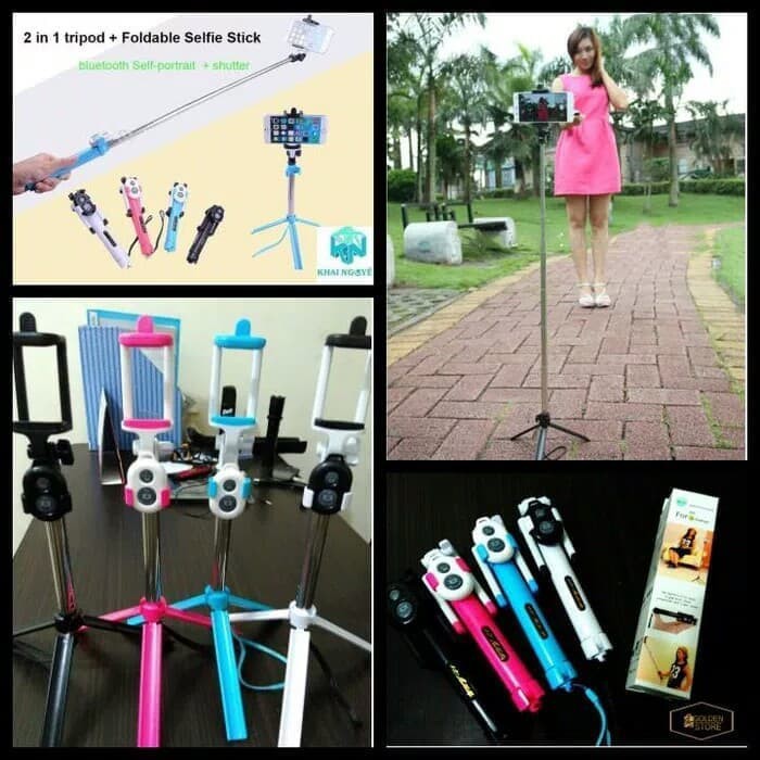 Selfie stick wxy-01 For Android ios 3 in 1 Tongsis lipat tripod tomsi Tongsis 3 in 1 With Bluetooth