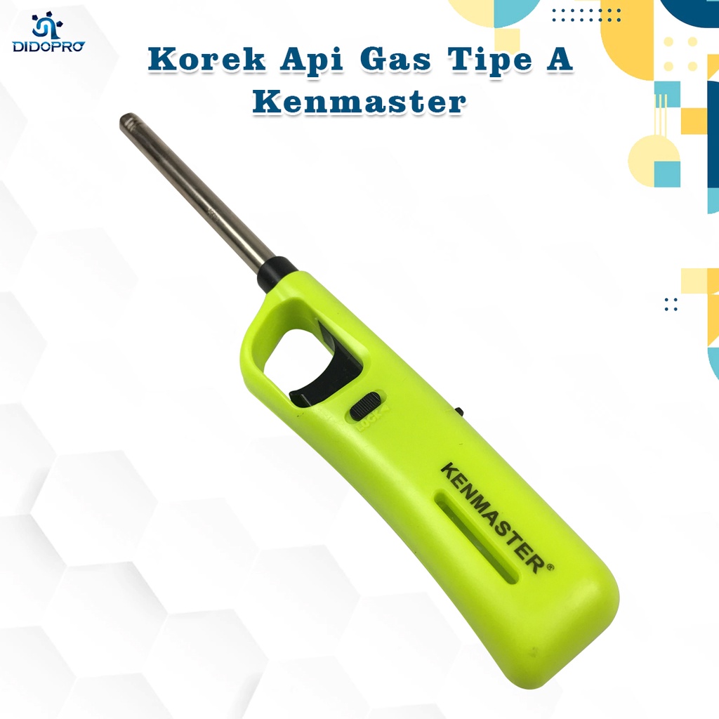 Korek Api Gas / Alat Pemantik Kompor Gas / Gas Lighter KENMASTER