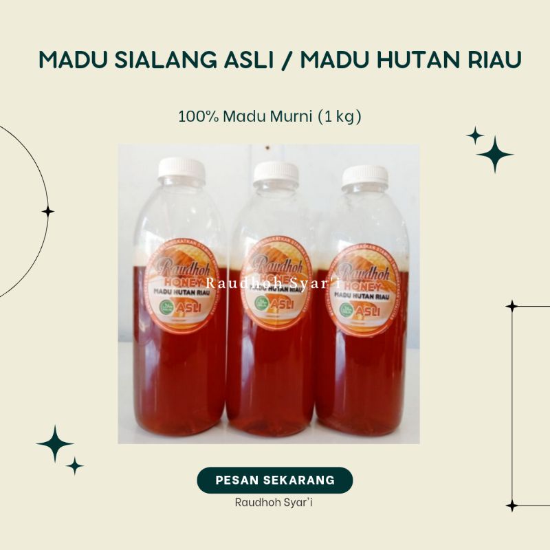 

MADU SIALANG ASLI HUTAN RIAU / MADU MURNI / OBAT DIABETES